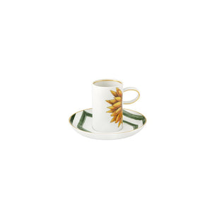 Vista Alegre Amazonia Coffee Cup And Saucer, Porcelain