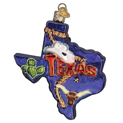 Old World Christmas State Of Texas Ornament