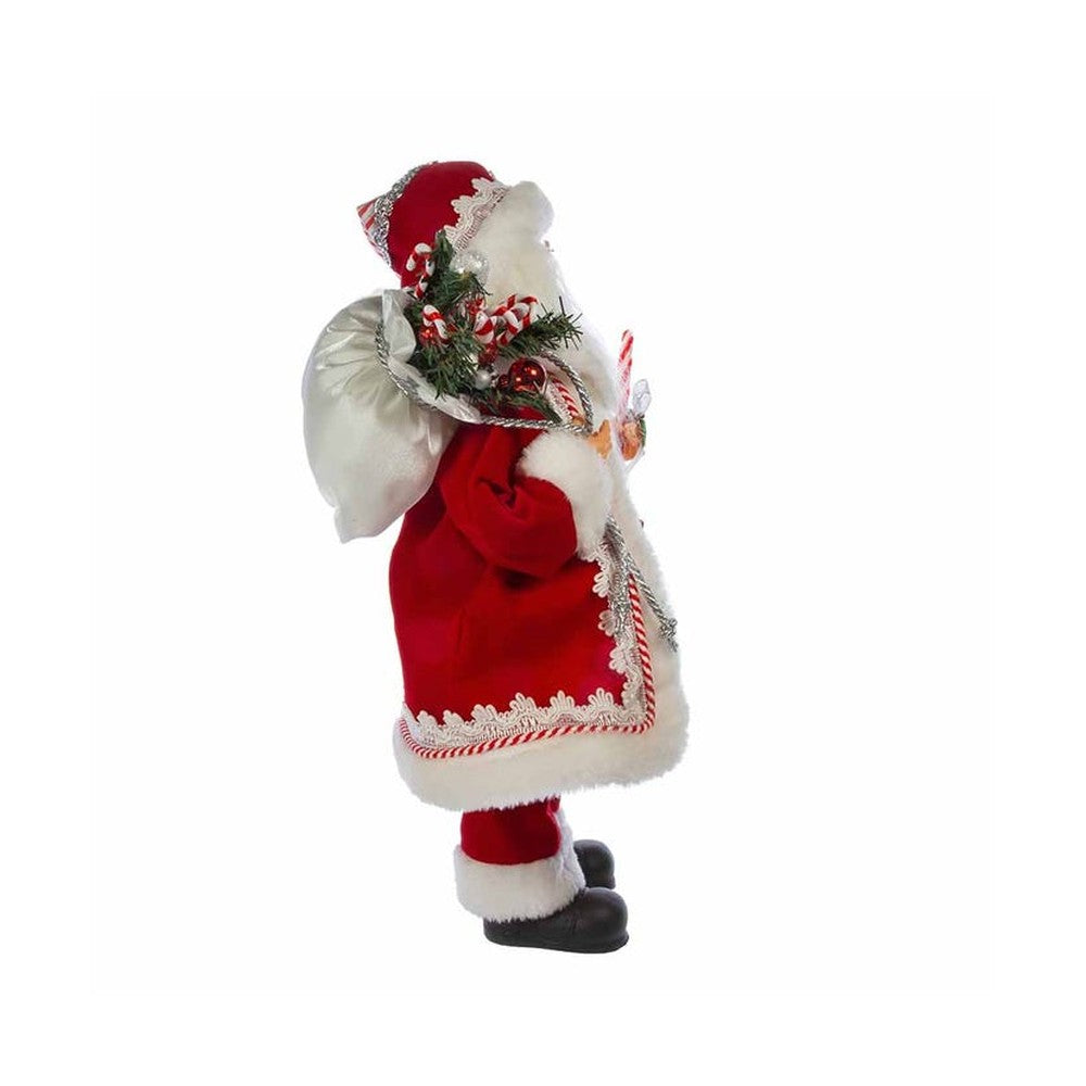 Kurt Adler 17.5" Kringles Peppermint Santa