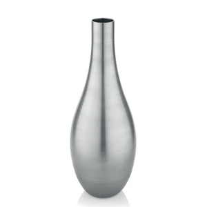 Glassmakers Italia Bombay Vase, 21.7"H, Platinum Decoration