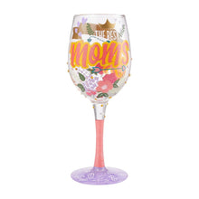 Load image into Gallery viewer, Enesco Lolita Wine Glass Promoted to Grandma, 10&quot;