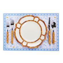Load image into Gallery viewer, Two&#39;s Company Bees And Blooms 40-Pieces Paper Placemat Book - Paper.