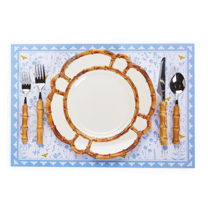 Two's Company Bees And Blooms 40-Pieces Paper Placemat Book - Paper.