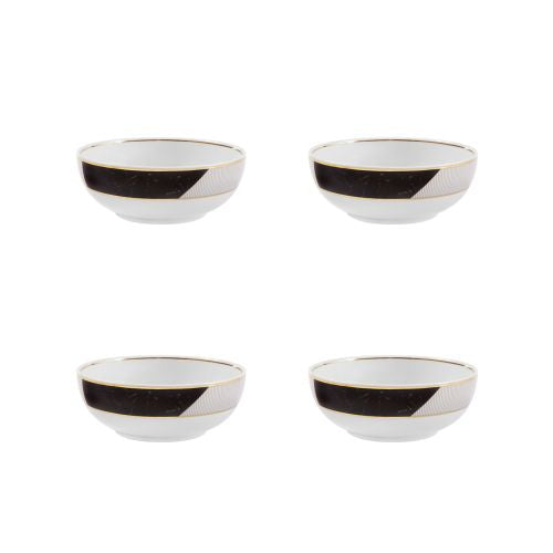 Vista Alegre Carrara Cereal Bowl, Set of 4, Porcelain