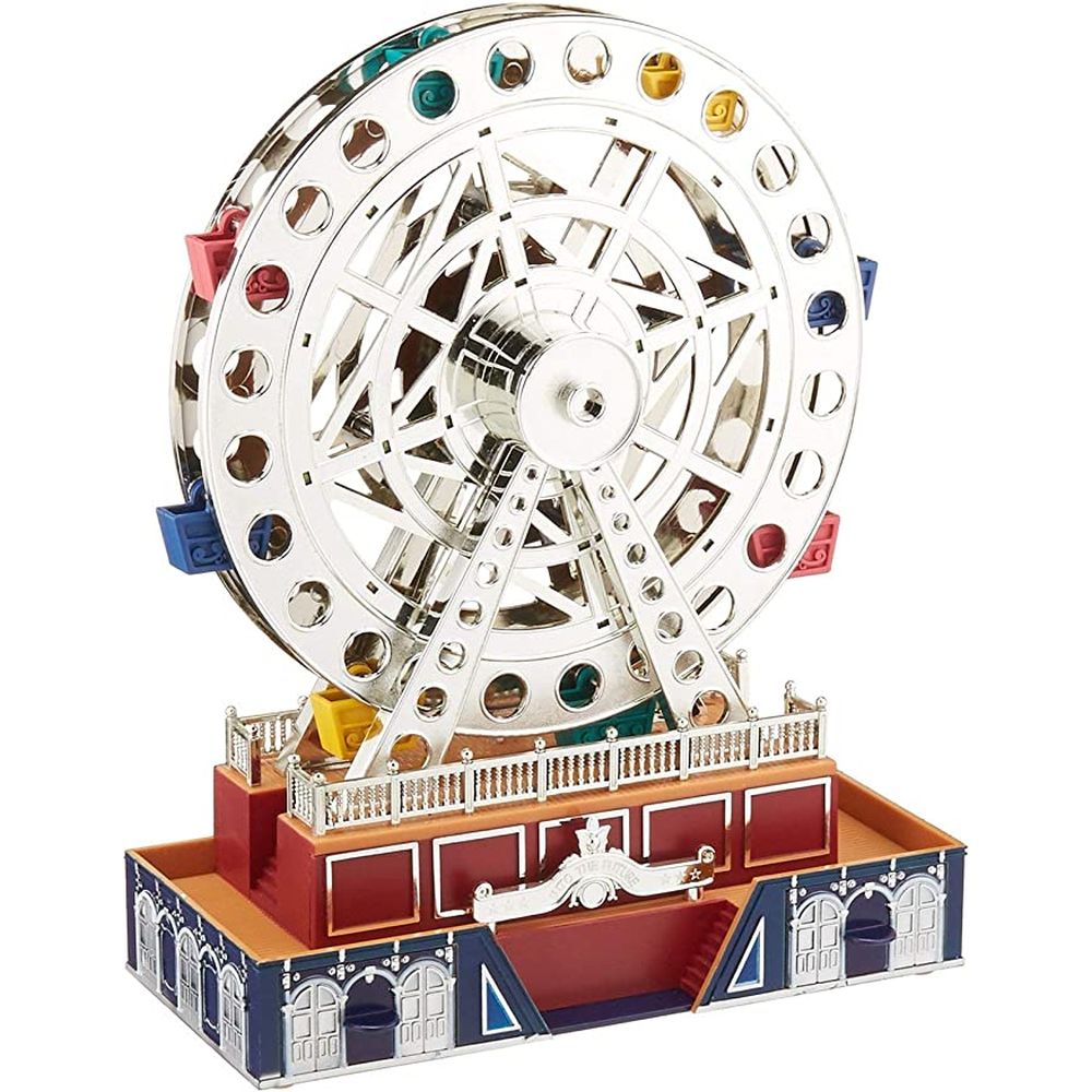 Musicbox Kingdom 9.45" Plastic Ferris Wheel Turns To The Melody "For Elise"