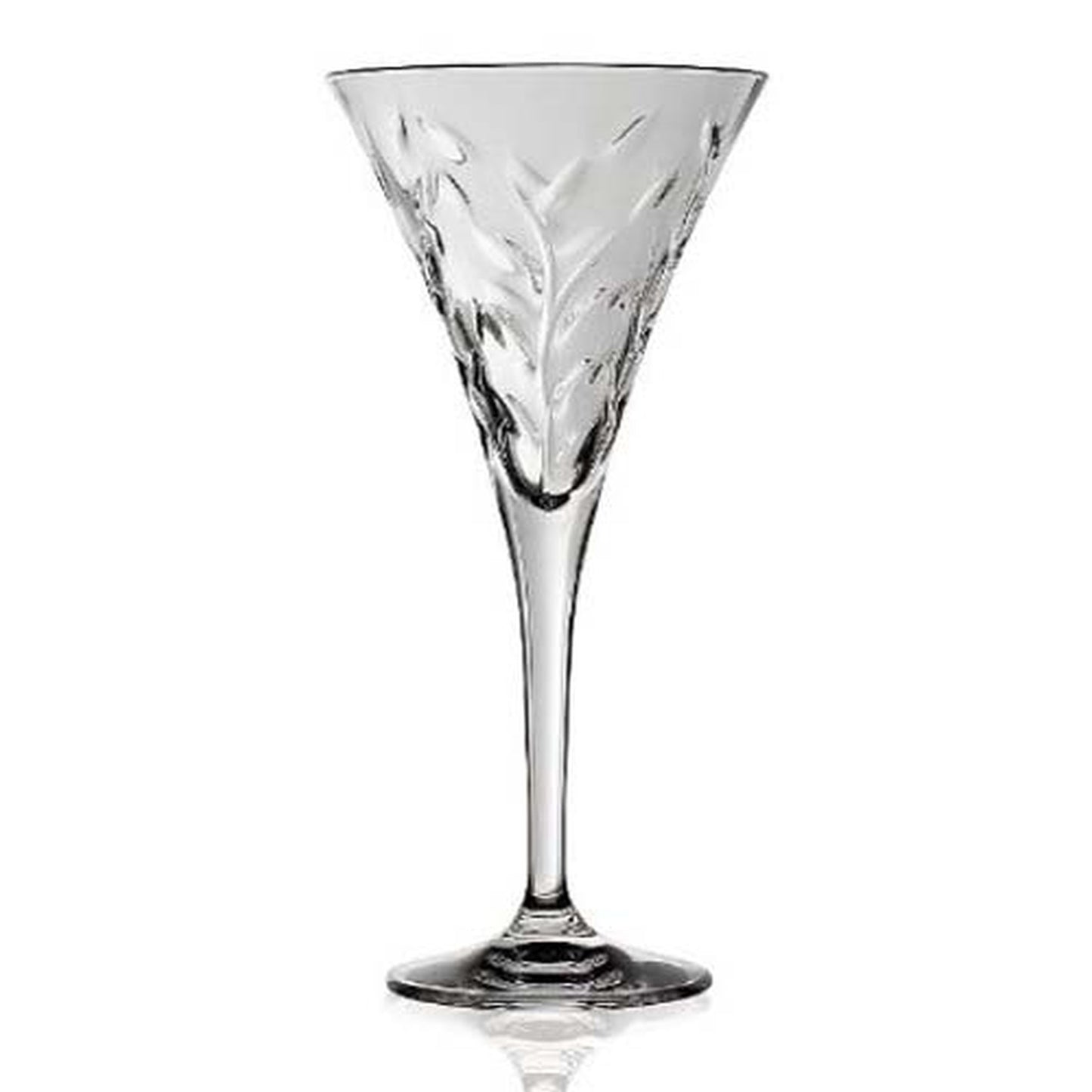 Rcr Laurus Crystal Water Glass Set Of 6, Crystal