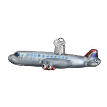 Load image into Gallery viewer, Old World Christmas Passenger Plane Ornament