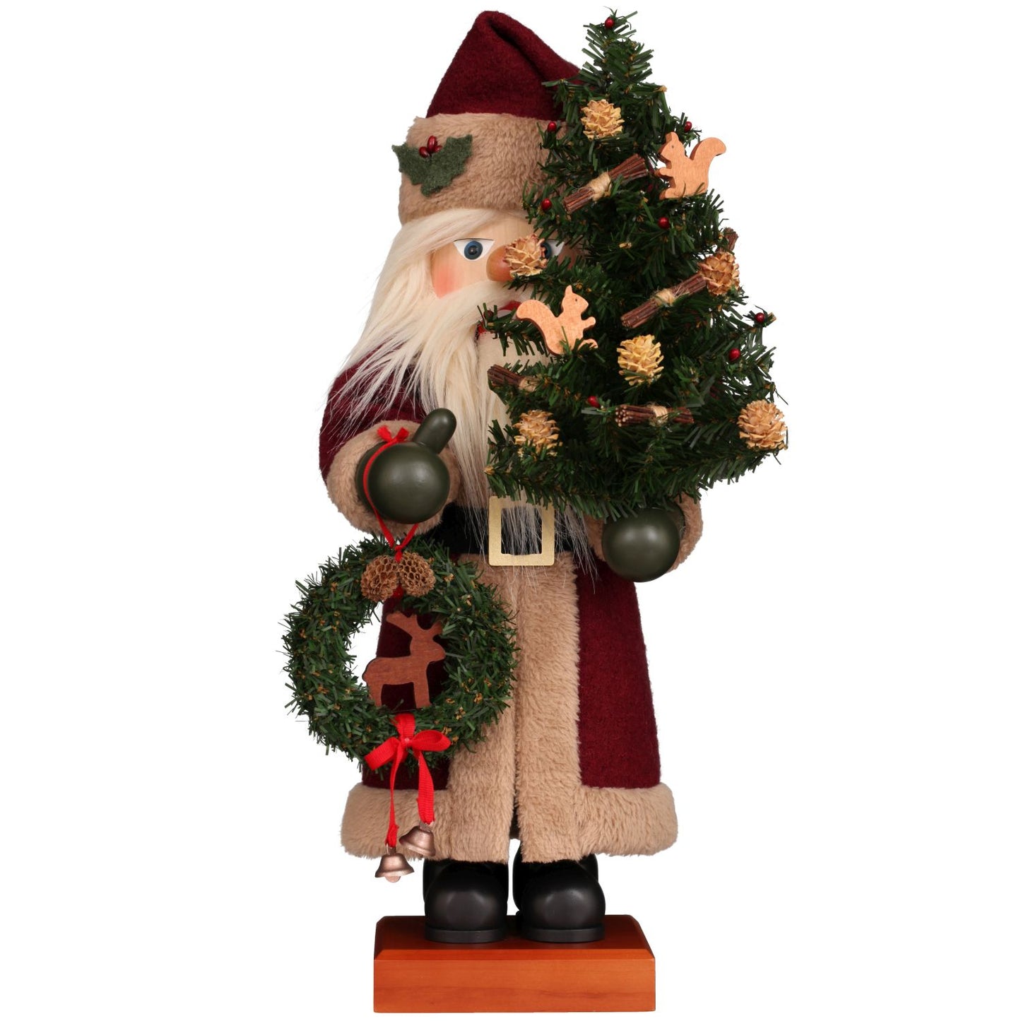Alexander Taron Christian Ulbricht Premium Nutcracker - Woodland Santa