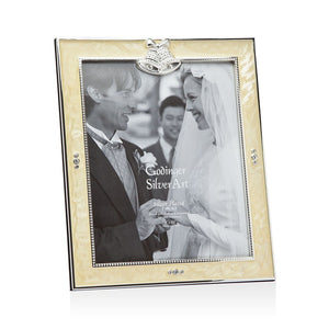 Godinger Wedding Frame White Epoxy 8 x 10