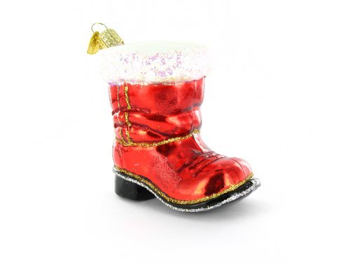 Old World Christmas Santa's Boot Ornament