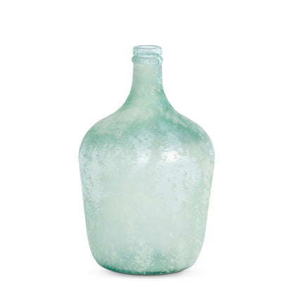 Park Hill Collection Cellar Bottle, Frosted Seafoam, Small
