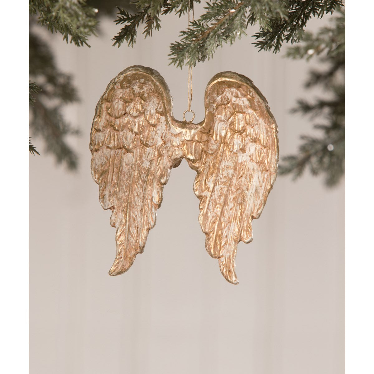 Bethany Lowe Peaceful Christmas Angel Wings Ornament, Set Of 6