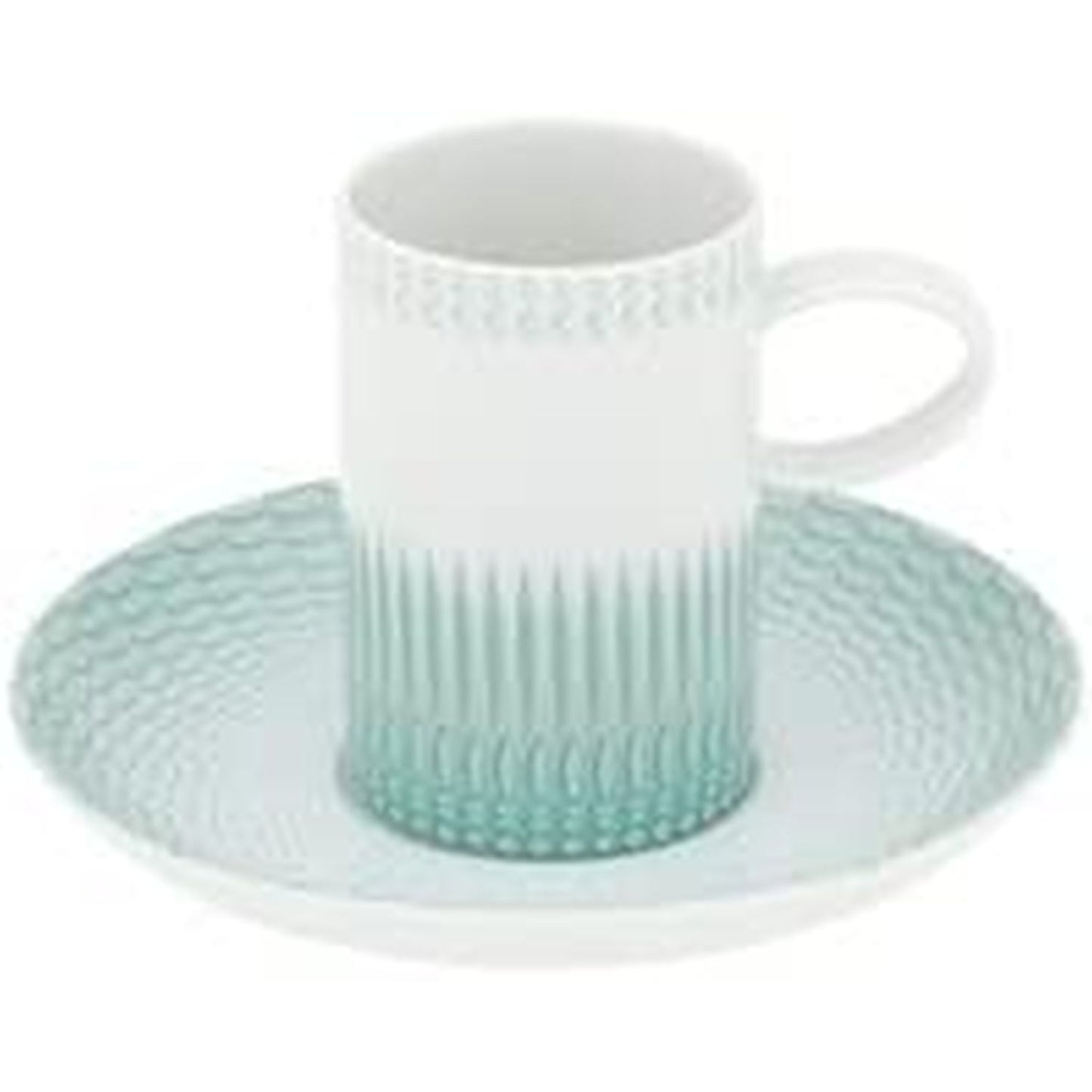 Vista Alegre Venezia Coffee Cup and Saucer, Porcelain