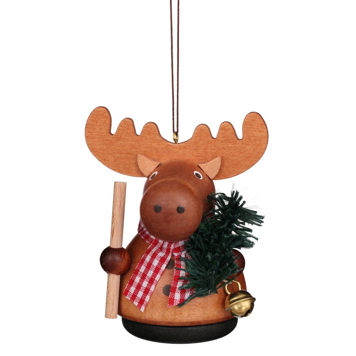 Alexander Taron Christian Ulbricht Ornament - Moose (Natural)