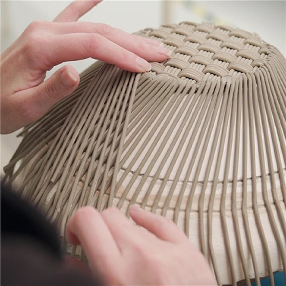 Belleek Pansy Oval Basket, 3" x 6" x 8"