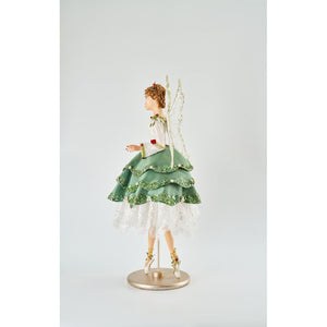 Katherine's Collection 2022 Mary Noelle Standing Mistletoe Magic Fairy Doll.