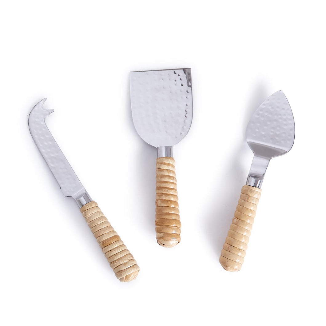 Two's Company Set Of 3 Cheese Knives