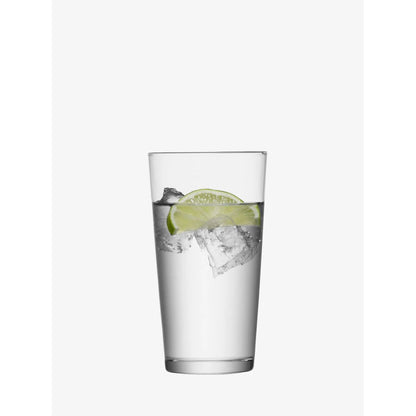 LSA International Gio Juice Glass (Large), 10.8 Fl Oz, Clear, Set of 4