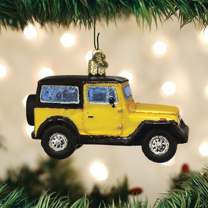 Old World Christmas Sport Utility Vehicle Ornament