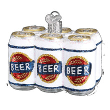 Load image into Gallery viewer, Old World Christmas Six Pack Of Beer Ornament