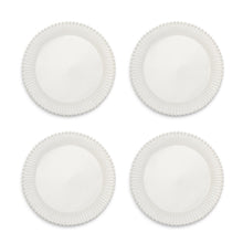 Load image into Gallery viewer, Two&#39;s Company Heirloom Set of 4 Pearl Edge Dinner Plates