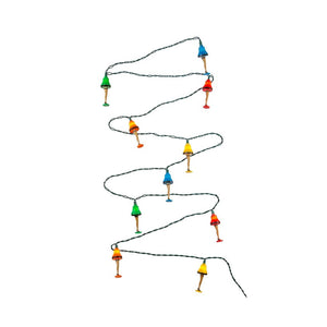 Kurt Adler Ul 10-Light A Christmas Story™ Colorful Leg Lamp Light Set