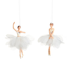 Load image into Gallery viewer, Goodwill Sheer Flower Petal Ballerina Ornament 17Cm, Set Of 2, Assortment