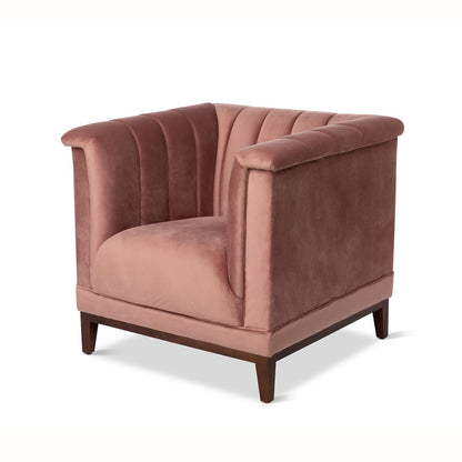 Park Hill Collection La Boheme Moira Rose Velvet Chair