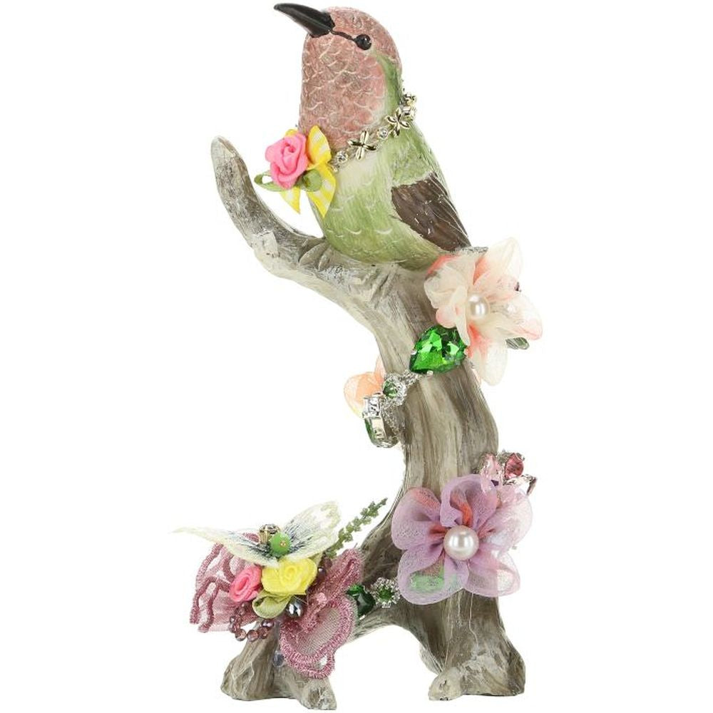 Mark Roberts 2023 Jeweled Bird On Trunk Figurine 7.5''