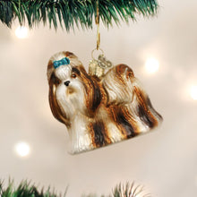 Load image into Gallery viewer, Old World Christmas Shih Tzu Ornament