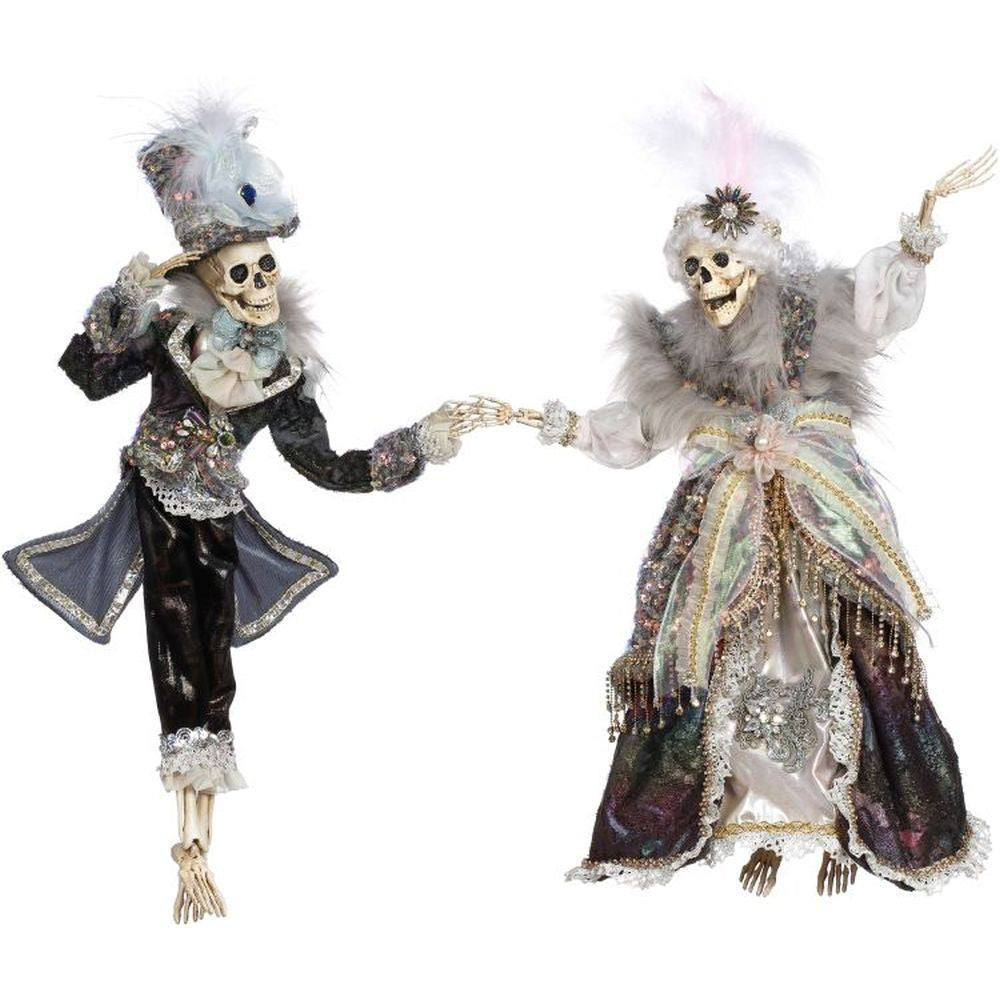 Mark Roberts Fall 2023 Ritzy Skeleton, Small, Assortment Of 2 - 19 To 21 Inches