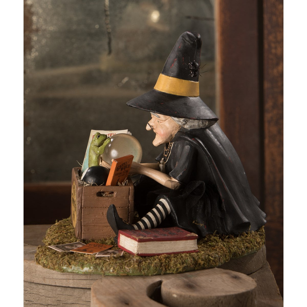 Bethany Lowe Diy Fortune Tellers Kit Witch Figurine