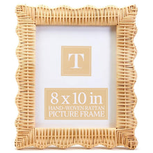 Load image into Gallery viewer, Two&#39;s Company Wicker Weave 8&quot; X 10&quot; Photo Frame