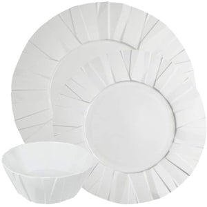 Vista Alegre Matrix White, 3-Piece Set, Porcelain