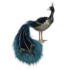 Mark Roberts Christmas 2020 Regal Peacock Figurine 27" x 22''