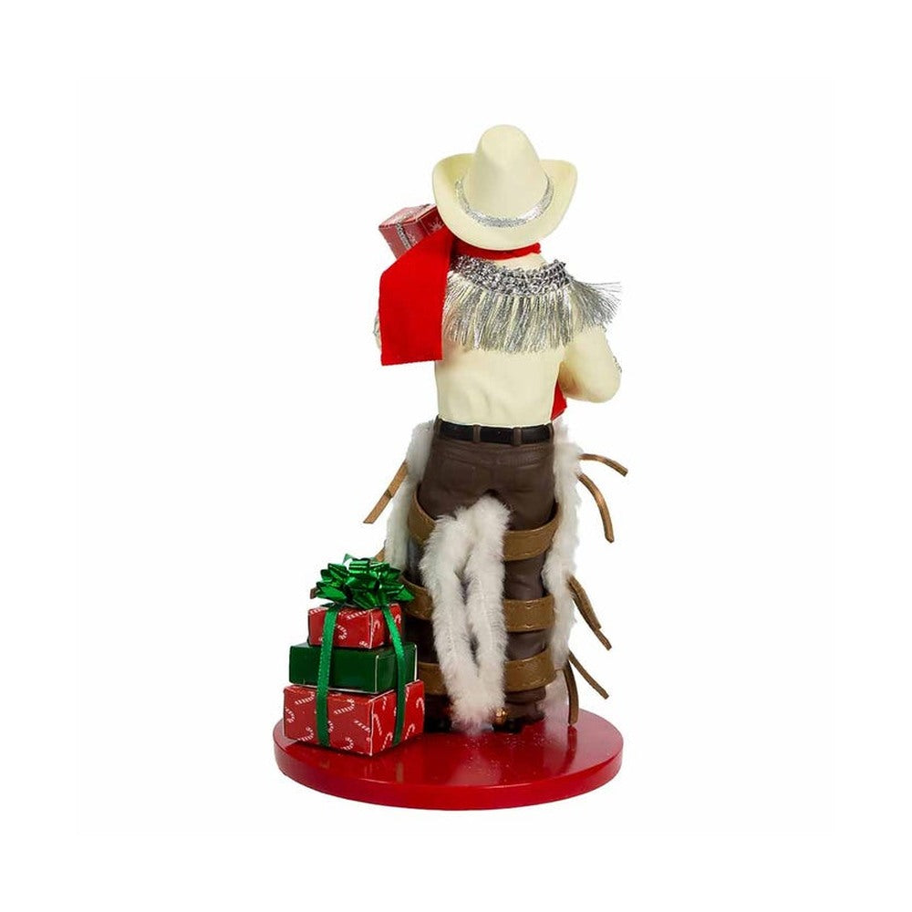 Kurt Adler 7.5" A Christmas Story Cowboy Ralphie Fabriche Table Piece