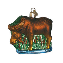 Load image into Gallery viewer, Old World Christmas Munching Moose Ornament