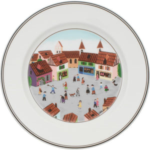 Villeroy & Boch Design Naif Salad Plate, Old Village Square