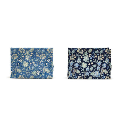 Two's Company Blue Floral Multipurpose Pouch Assorted 2 Designs