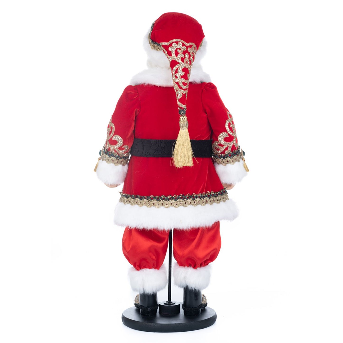 Katherine's Collection 2023 Christmas In The City 24" Saint Nicholas North Doll Red
