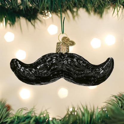 Old World Christmas Mustache Ornament