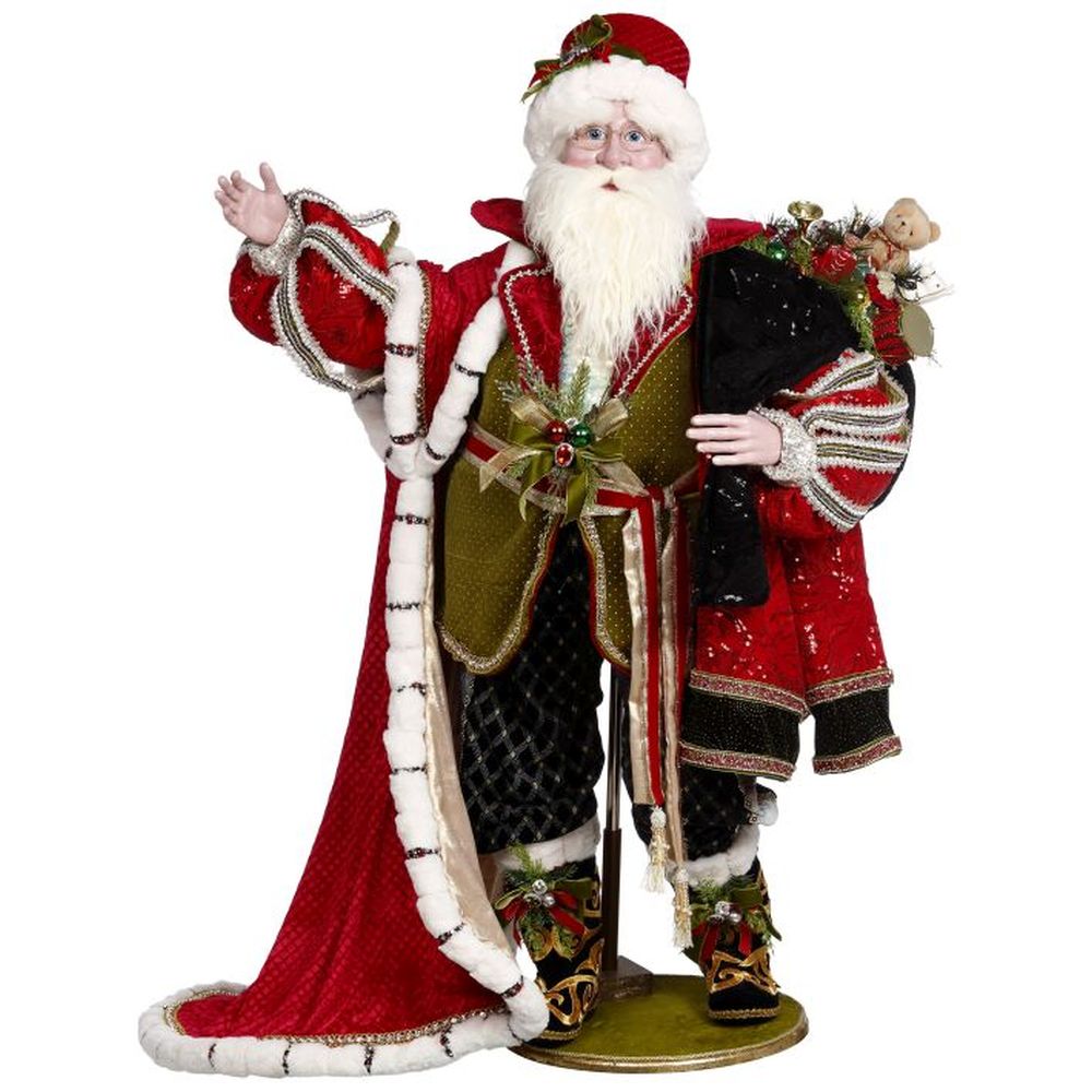 Mark Roberts Christmas 2022 Old English Santa Figurine 48 Inches