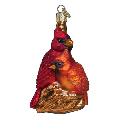 Old World Christmas Pair Of Cardinals Ornament
