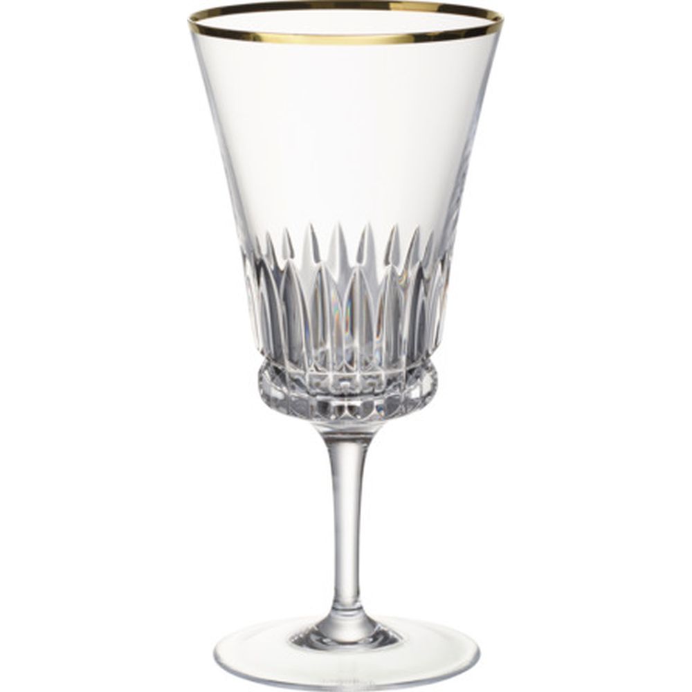 Villeroy & Boch Grand Royal Gold Goblet Glass, 13oz