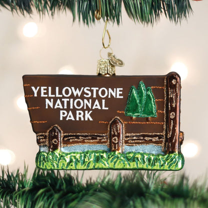 Old World Christmas Yellowstone National Park Ornament