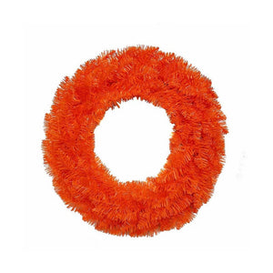 Kurt Adler 24" Unlit Orange Wreath