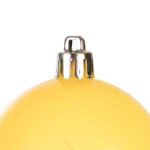 Vickerman 2.4" Yellow Shiny Ball Ornament, 24 Per Bag