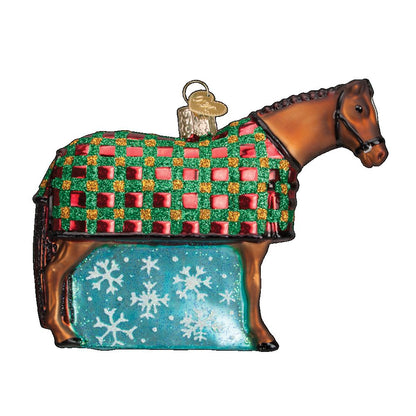 Old World Christmas Snowflake Horse Ornament