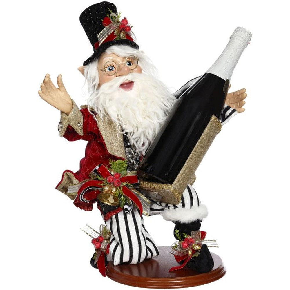 Mark Roberts 2020 Collection Elf with Wine Holder 17-Inch Figurine