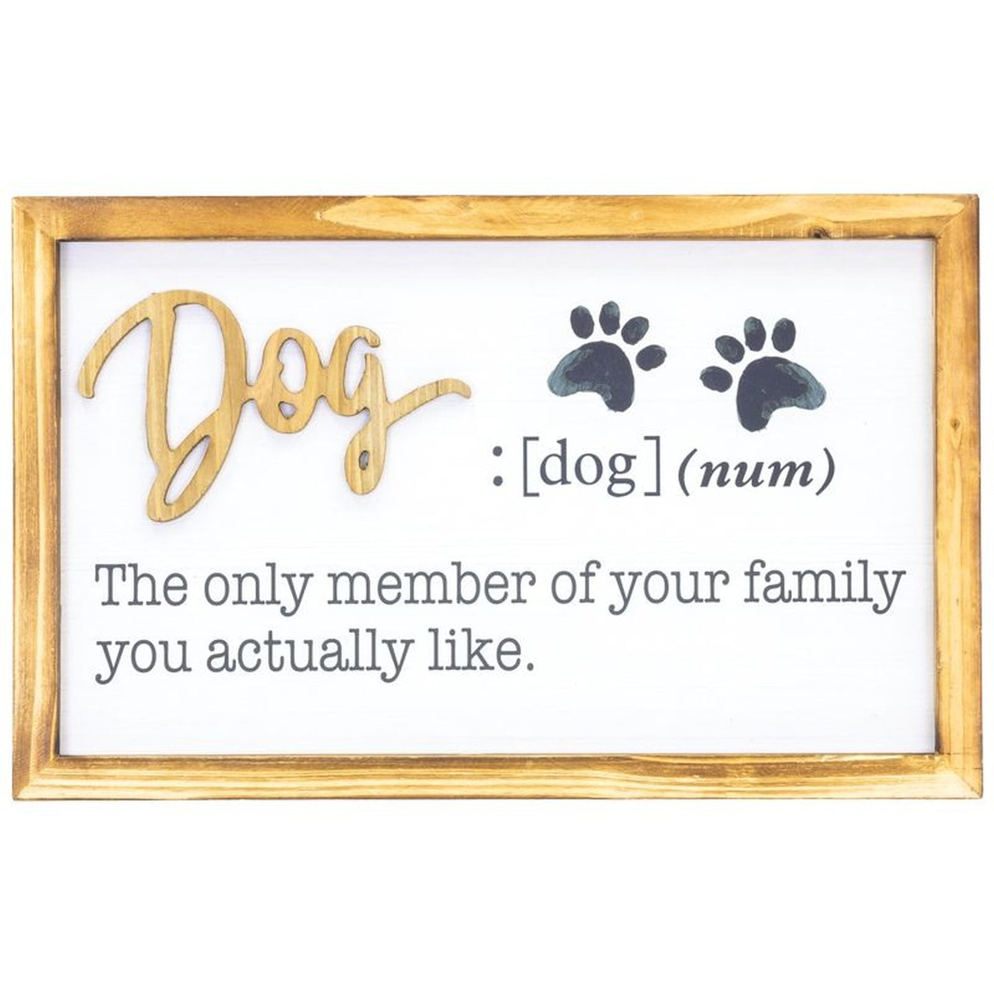 Hanna's Handiworks Dog Definition Wall Plaque